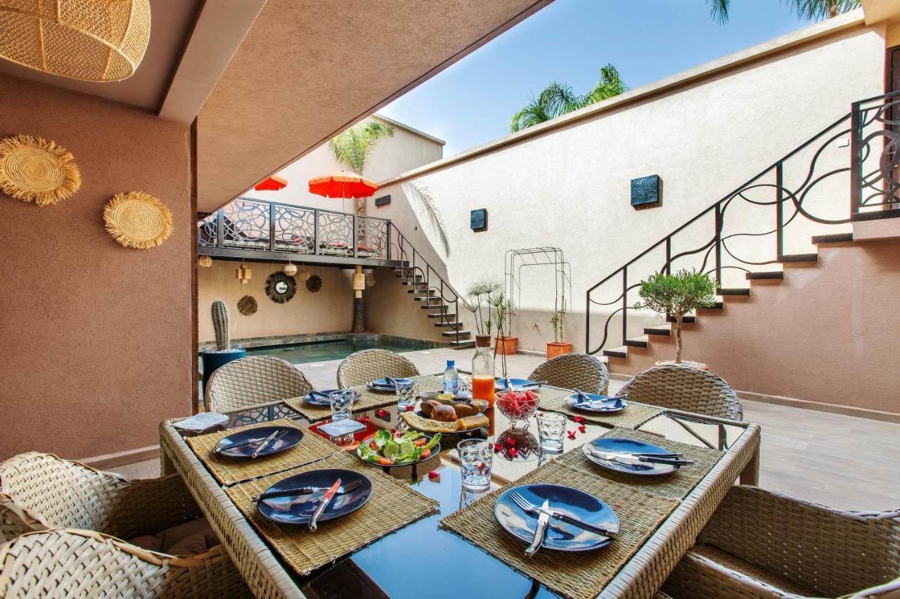 Villa Serenity & Spa - Breakfast Марракеш Экстерьер фото