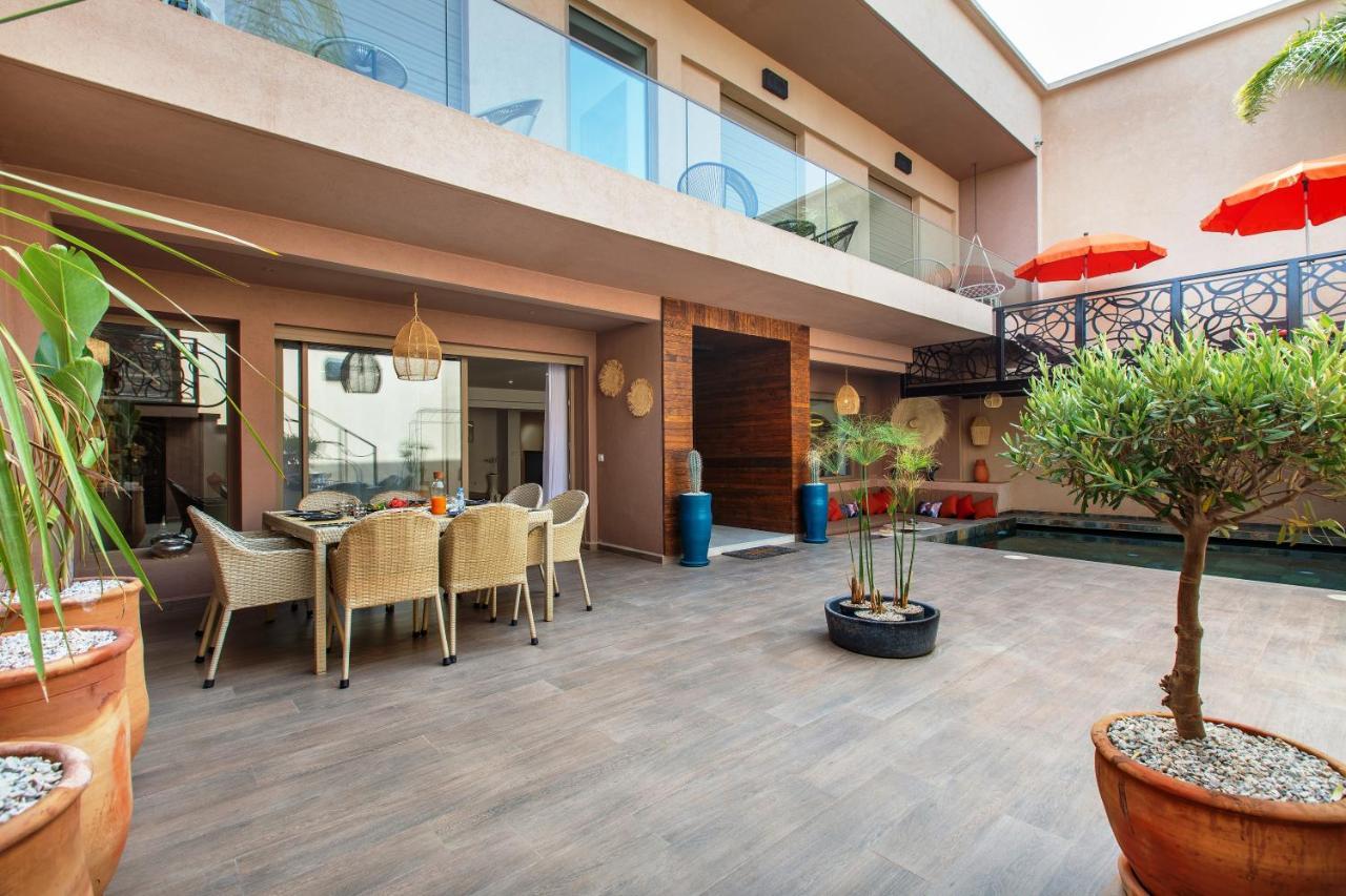 Villa Serenity & Spa - Breakfast Марракеш Экстерьер фото